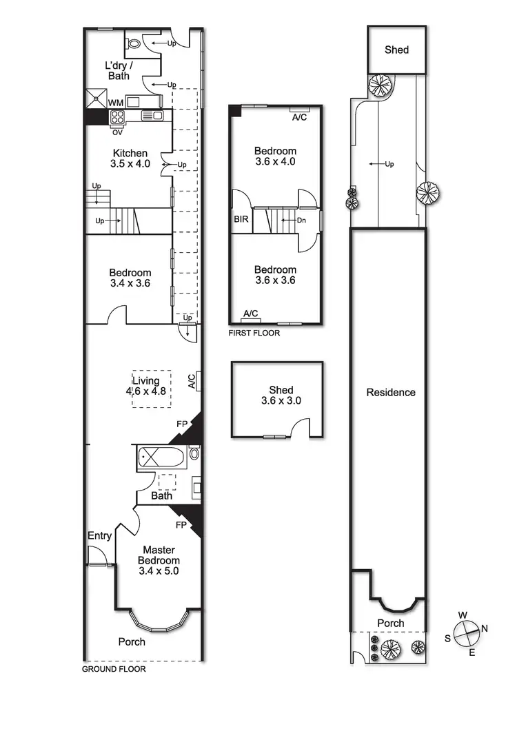Floorplan of Homely house listing, 59 William Street, Abbotsford VIC 3067