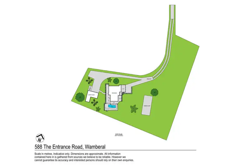 Floorplan of Homely rural property listing, 588 The Entrance Road, Wamberal NSW 2260