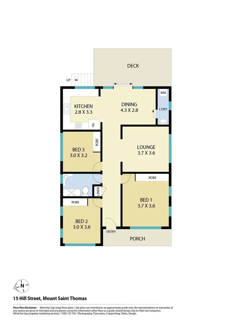 Floorplan of Homely house listing, 15 Hill Street, Mount Saint Thomas NSW 2500
