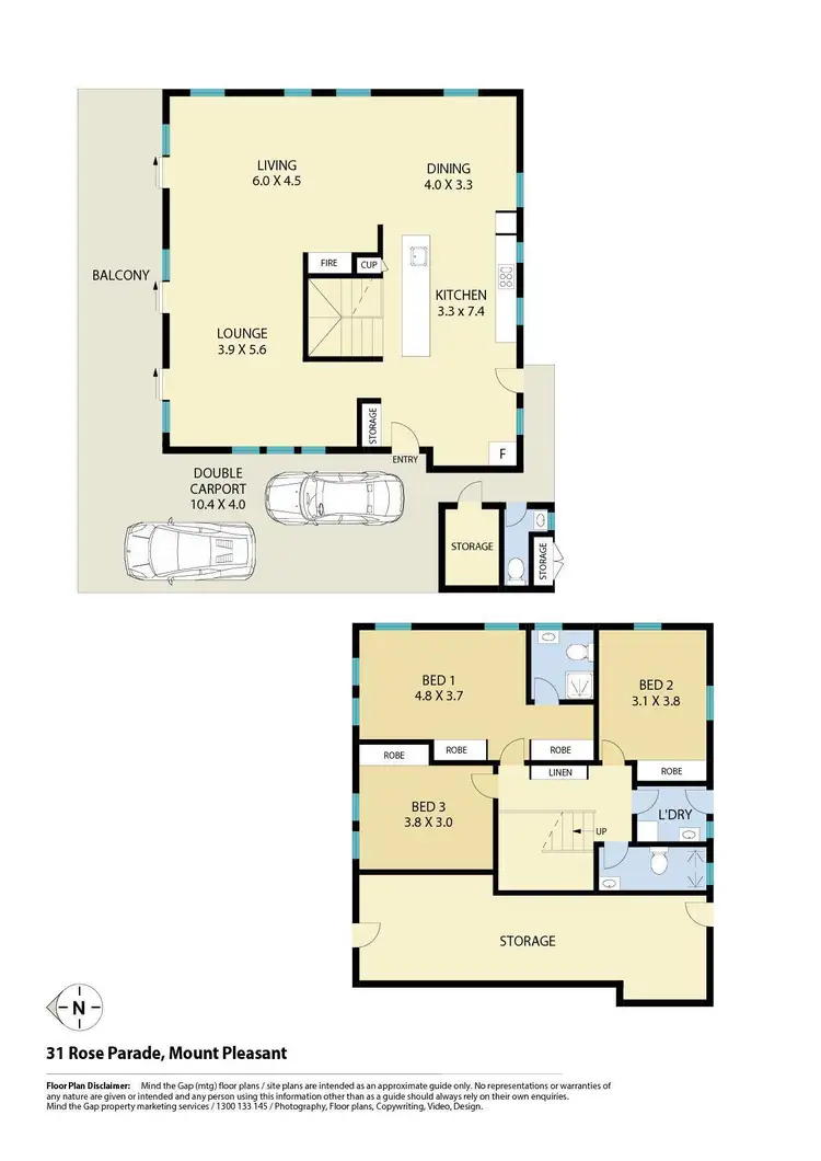 Floorplan of Homely house listing, 31 Rose Parade, Mount Pleasant NSW 2519