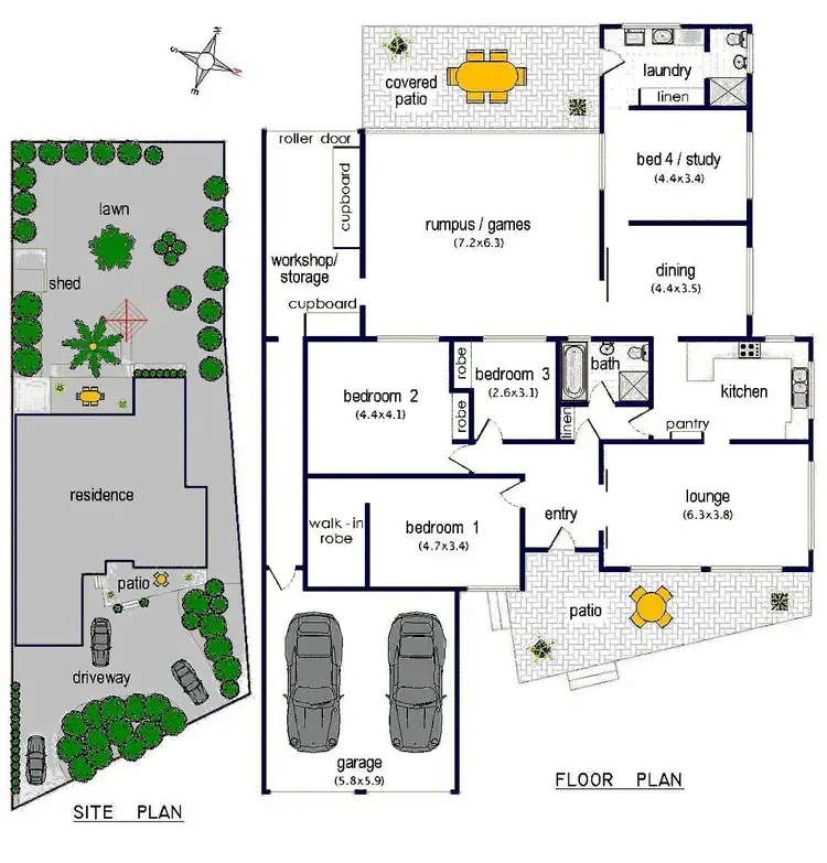 Floorplan of Homely house listing, 216 North Road, Eastwood NSW 2122