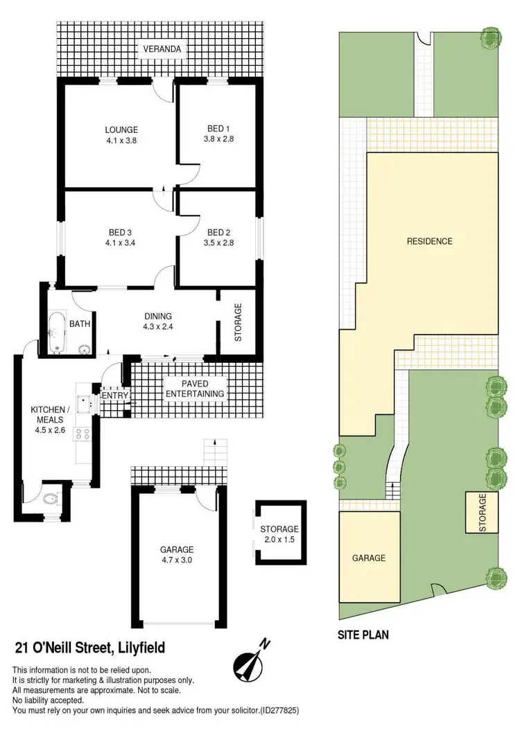 Floorplan of Homely house listing, 21 O'Neill Street, Lilyfield NSW 2040