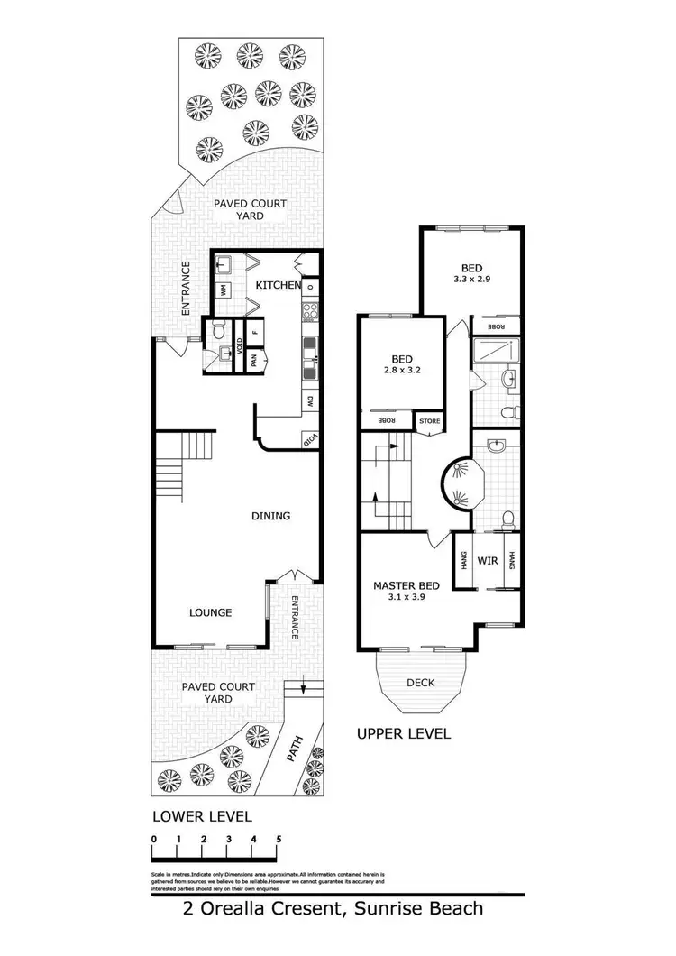 Floorplan of Homely apartment listing, 9/2 Orealla Crescent, Sunrise Beach QLD 4567