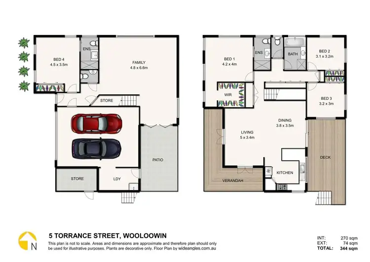 Floorplan of Homely house listing, 5 Torrance Street, Wooloowin QLD 4030