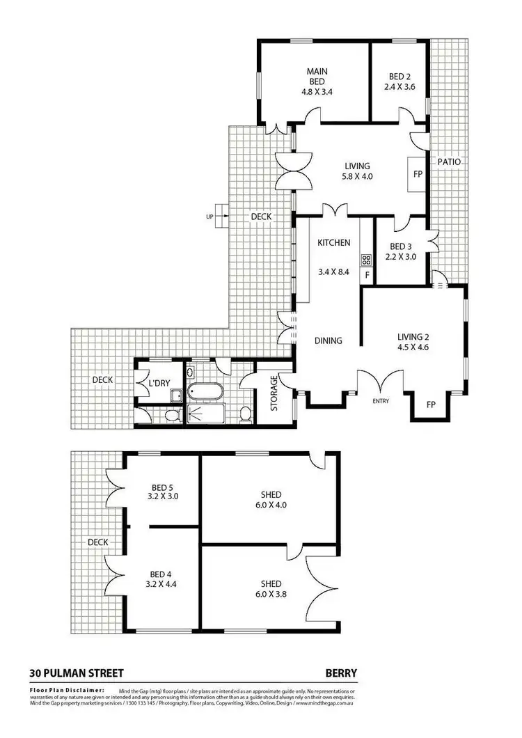 Floorplan of Homely house listing, 30 Pulman Street, Berry NSW 2535