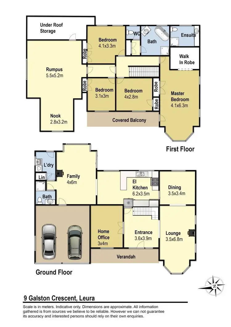 Floorplan of Homely house listing, 9 Galston Crescent, Leura NSW 2780