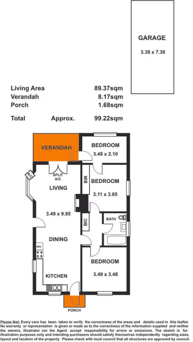 Floorplan of Homely house listing, 40 Reynell Street, Kilkenny SA 5009