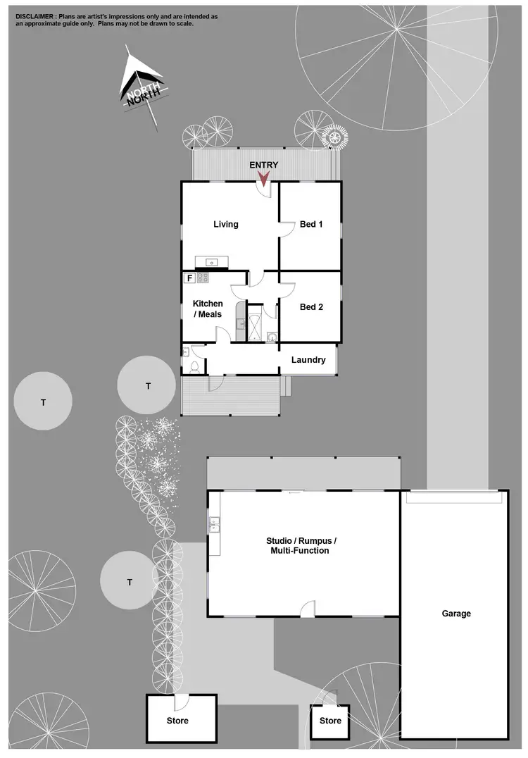 Floorplan of Homely rural property listing, 42 Koombahlah Road, Primrose Valley NSW 2621
