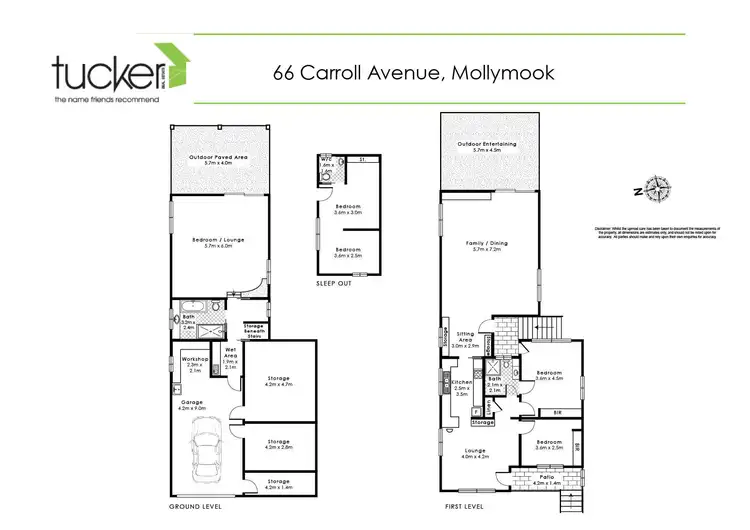 Floorplan of Homely house listing, 66 Carroll Avenue, Mollymook NSW 2539