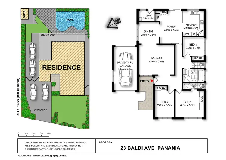 Floorplan of Homely house listing, 23 Baldi Avenue, Panania NSW 2213