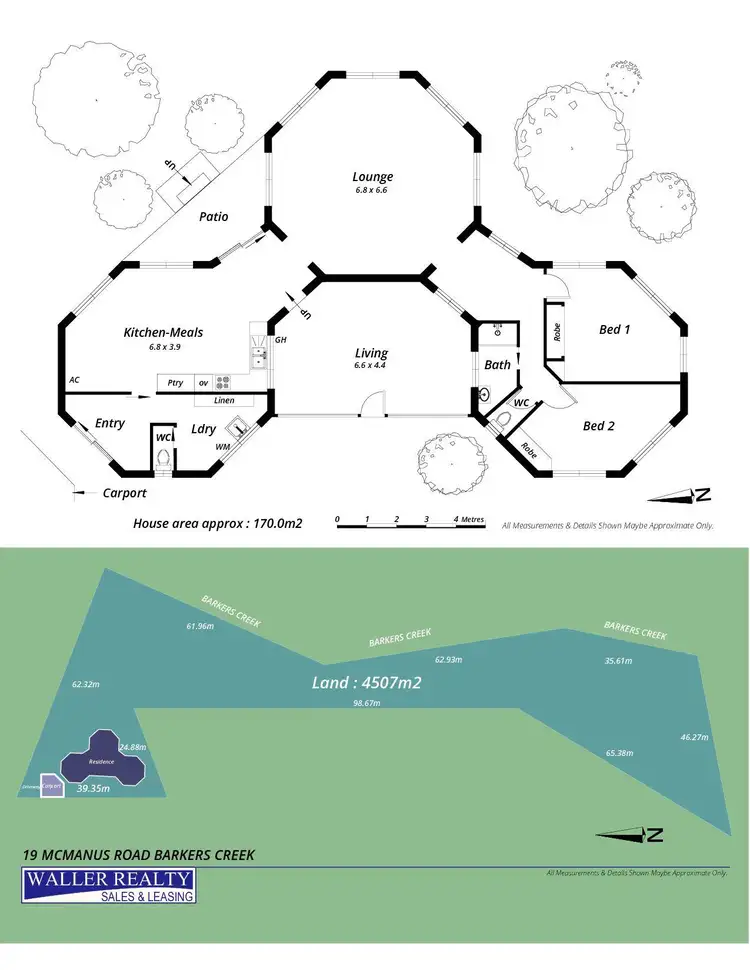 Floorplan of Homely house listing, 19 McManus Road, Barkers Creek VIC 3451