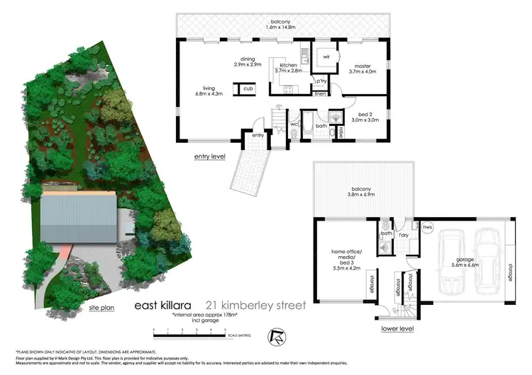 Floorplan of Homely house listing, 21 Kimberley Street, East Killara NSW 2071