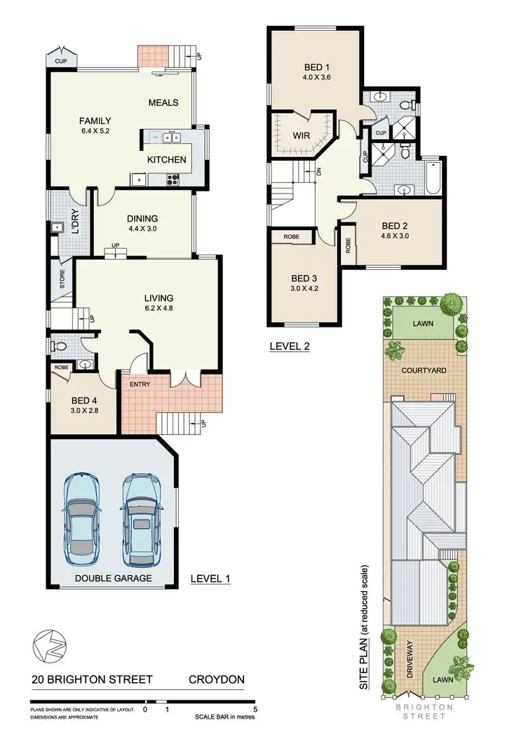 Floorplan of Homely house listing, 20 Brighton Street, Croydon NSW 2132