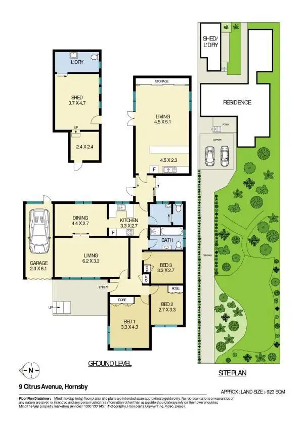 Floorplan of Homely house listing, 9 Citrus Avenue, Hornsby NSW 2077