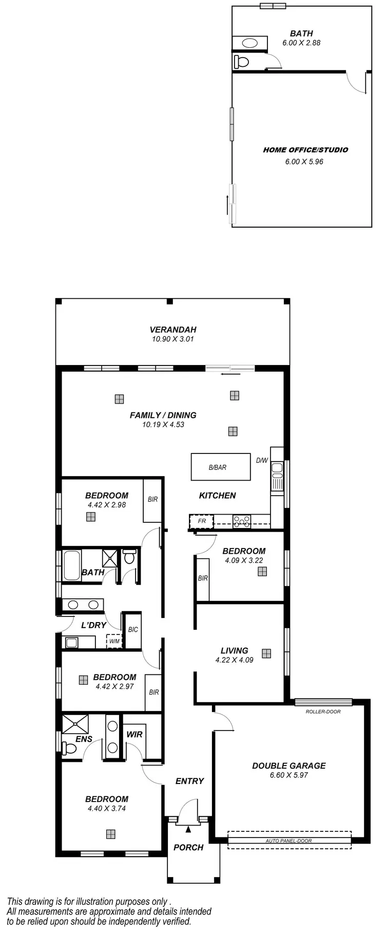 Floorplan of Homely house listing, 48 Robert Avenue, Broadview SA 5083