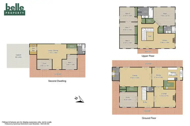 Floorplan of Homely rural property listing, 83F Willow Glen Road, Kurrajong NSW 2758