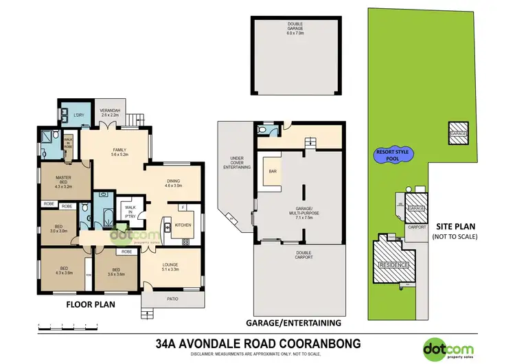 Floorplan of Homely house listing, 34a Avondale Road, Cooranbong NSW 2265