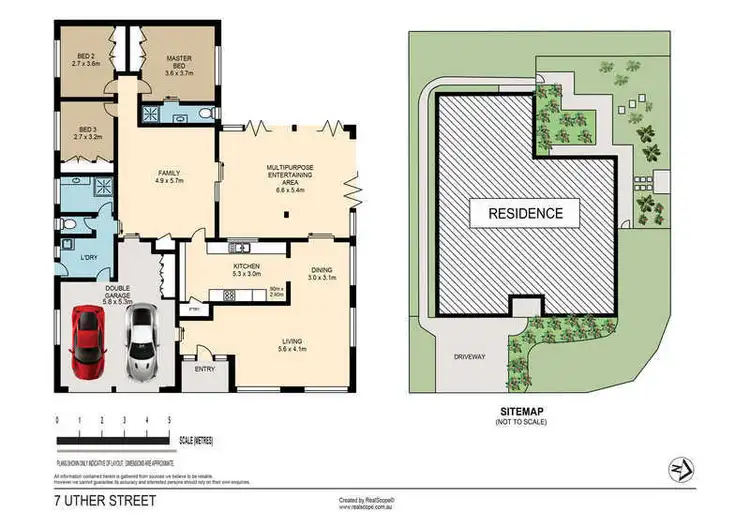 Floorplan of Homely house listing, 7 Uther Street, Carindale QLD 4152