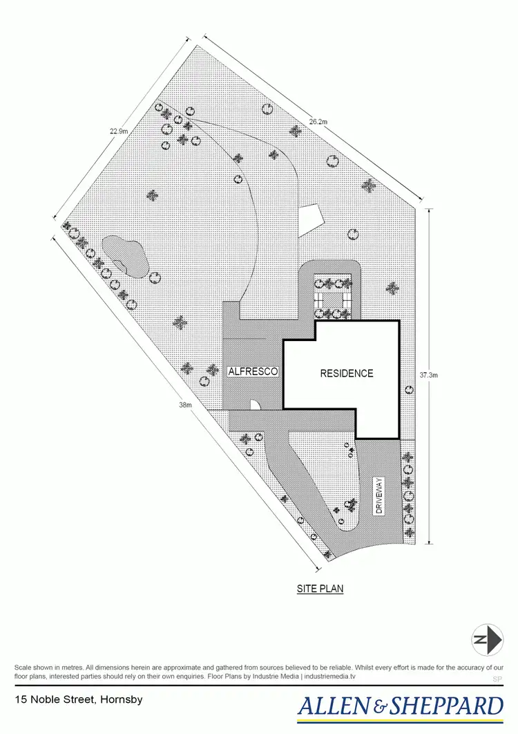 Floorplan of Homely house listing, 15 Noble Street, Hornsby NSW 2077