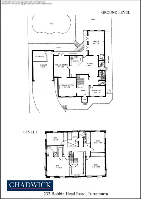 Floorplan of Homely house listing, 232 Bobbin Head Road, Turramurra NSW 2074