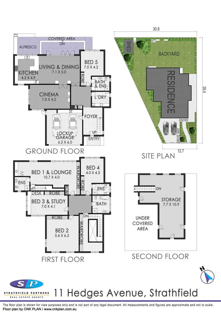 Floorplan of Homely house listing, 11 Hedges Avenue, Strathfield NSW 2135
