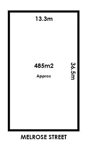 Floorplan of Homely land listing, 12 Abbott Street, Spotswood VIC 3015