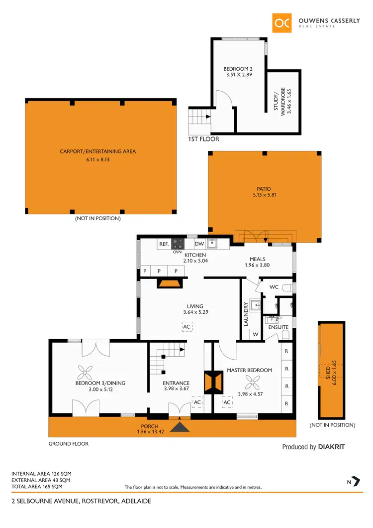 Floorplan of Homely house listing, 2 Selbourne Avenue, Rostrevor SA 5073