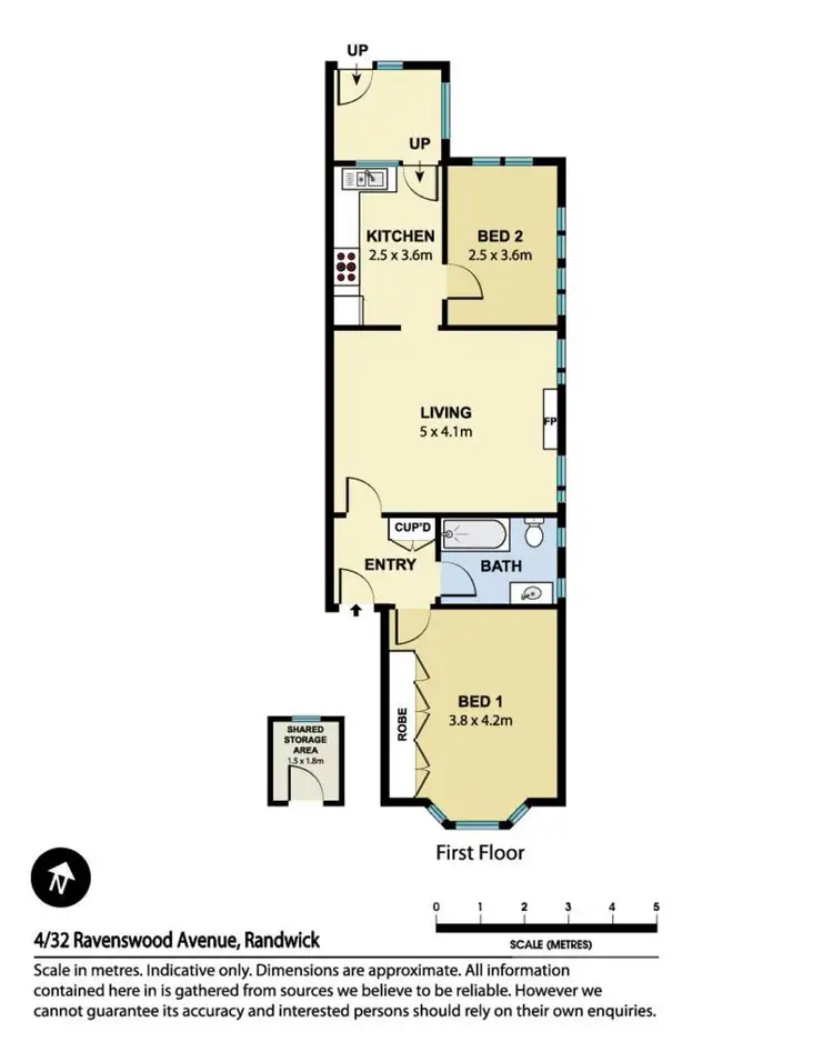 Floorplan of Homely apartment listing, 4/32 Ravenswood Avenue, Randwick NSW 2031