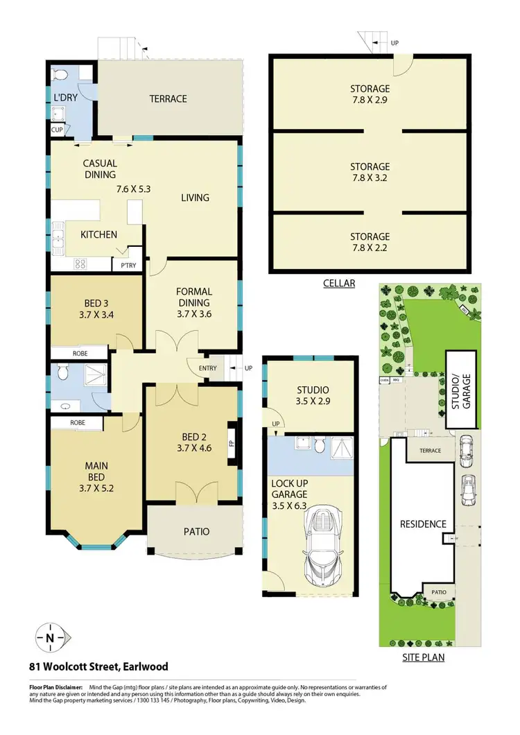 Floorplan of Homely house listing, 81 Woolcott Street, Earlwood NSW 2206