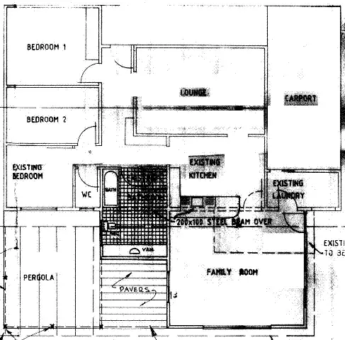 Floorplan of Homely house listing, 86 Dalton Street, Dubbo NSW 2830