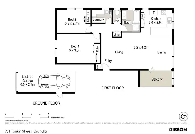 Floorplan of Homely apartment listing, 7/1 Tonkin Street, Cronulla NSW 2230