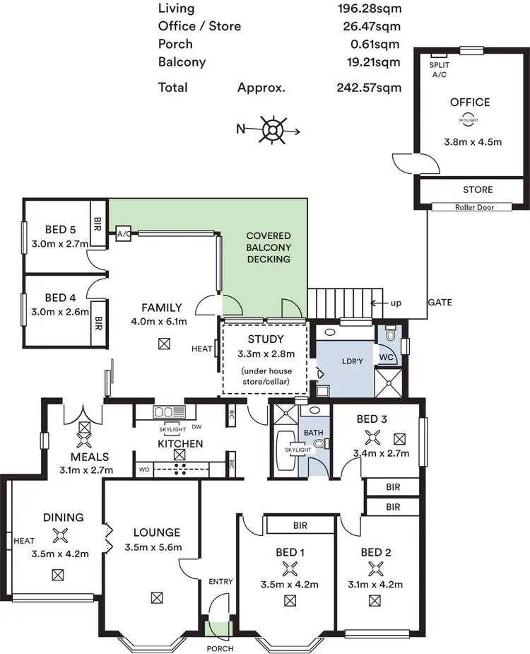 Floorplan of Homely house listing, 23 Sunnyside Road, St Georges SA 5064