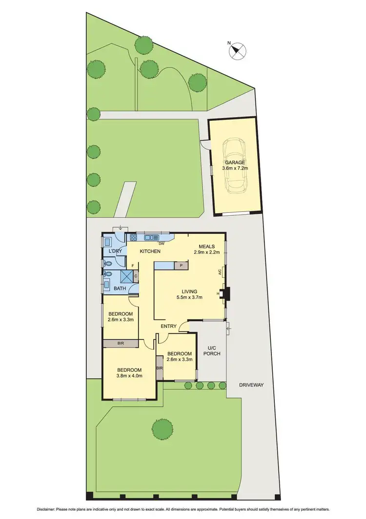 Floorplan of Homely house listing, 12 Wilson Boulevard, Reservoir VIC 3073