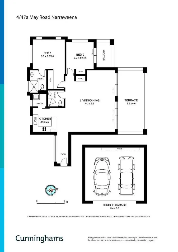 Floorplan of Homely unit listing, 4/47a May Road, Narraweena NSW 2099