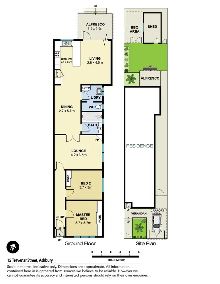 Floorplan of Homely house listing, 15 Trevenar Street, Ashbury NSW 2193