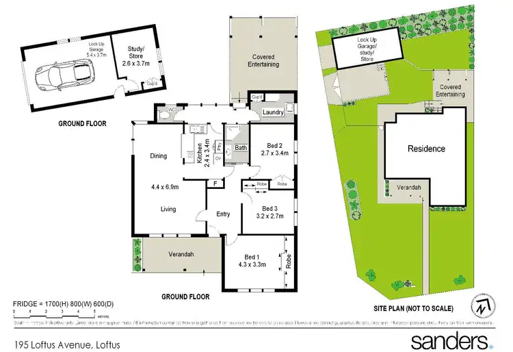 Floorplan of Homely house listing, 195 Loftus Avenue, Loftus NSW 2232
