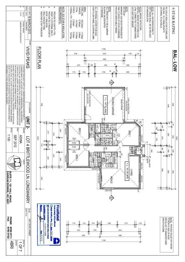 Floorplan of Homely unit listing, 2/ 10 Brittlewood Lane, Longwarry VIC 3816