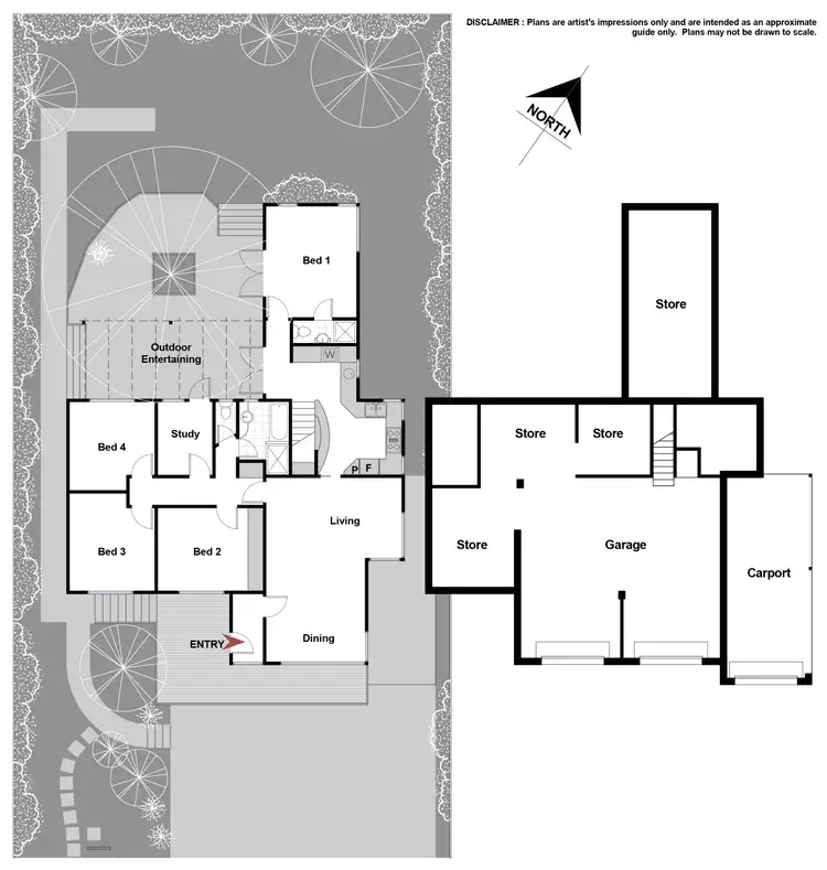 Floorplan of Homely house listing, 28 Carnegie Crescent, Narrabundah ACT 2604