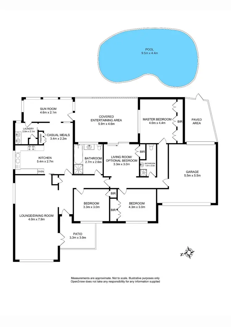 Floorplan of Homely house listing, 3 Birrong Avenue, Belrose NSW 2085