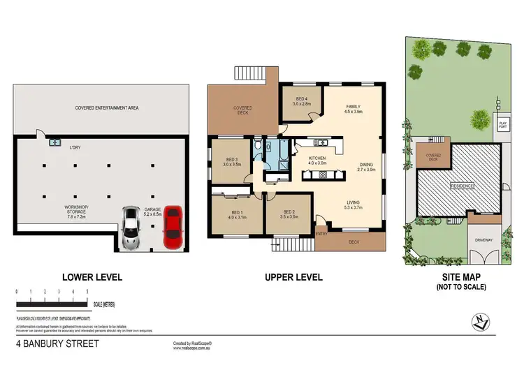 Floorplan of Homely house listing, 4 Banbury Street, Carina QLD 4152