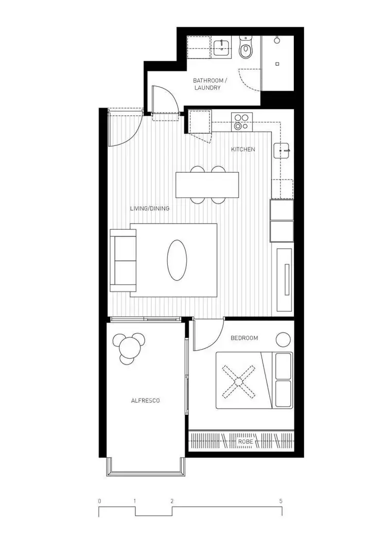 Floorplan of Homely apartment listing, 12/29 Moore Street, Adelaide SA 5000