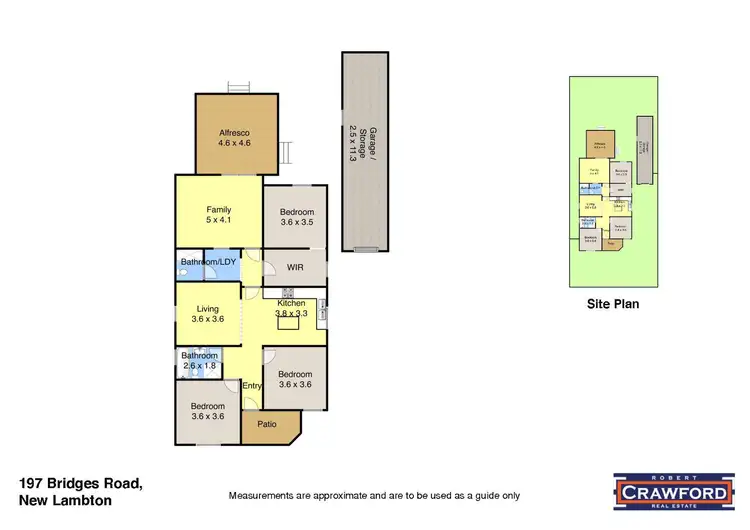Floorplan of Homely house listing, 197 Bridges Road, New Lambton NSW 2305