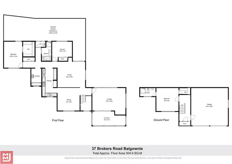 Floorplan of Homely house listing, 37 Brokers Road, Balgownie NSW 2519