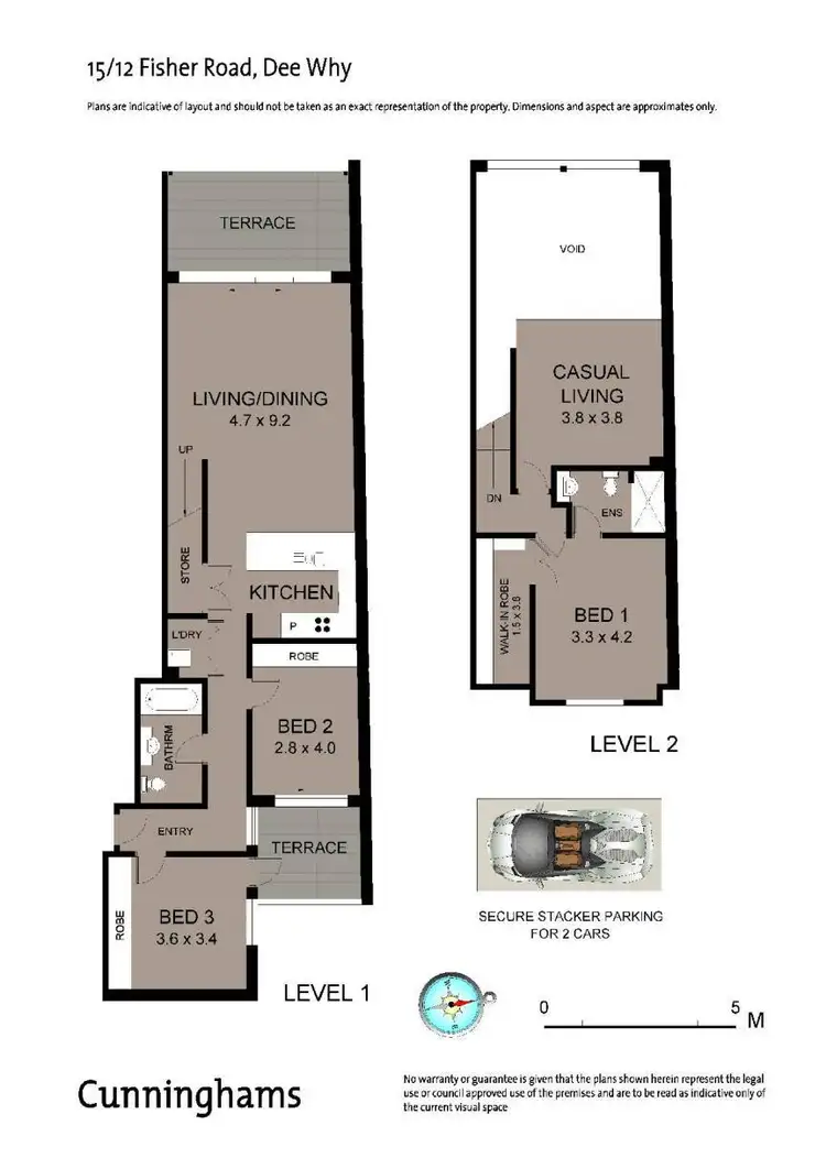 Floorplan of Homely apartment listing, 15/12 Fisher Road, Dee Why NSW 2099