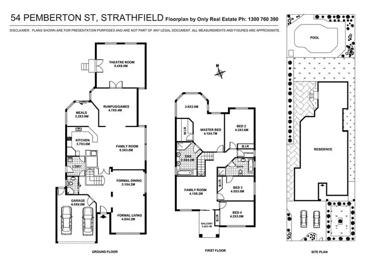 Floorplan of Homely house listing, 54 Pemberton Street, Strathfield NSW 2135