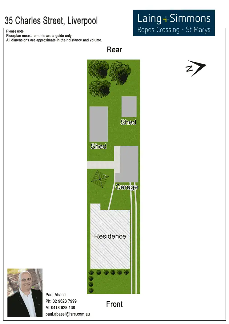 Floorplan of Homely house listing, 35 Charles Street, Liverpool NSW 2170