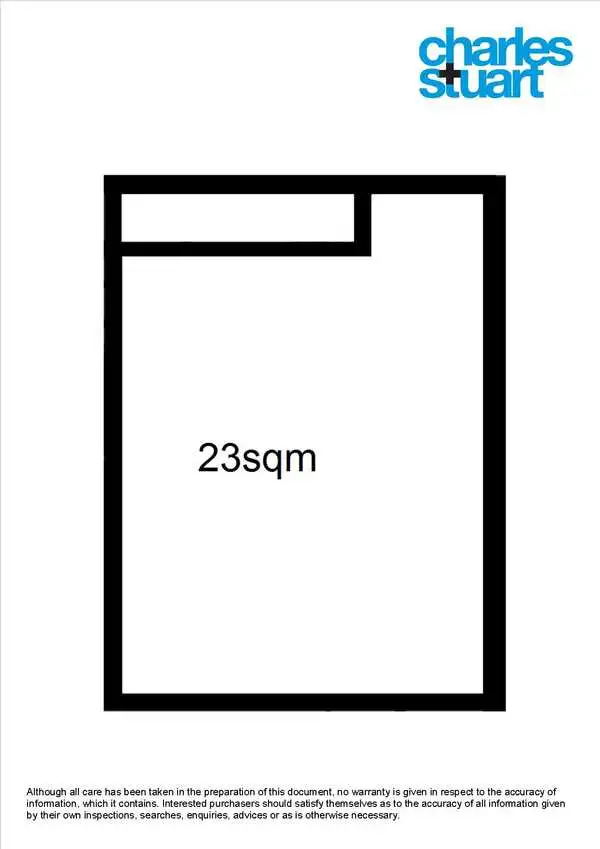 Floorplan of Homely studio listing, 37/51 Hereford Street, Glebe NSW 2037