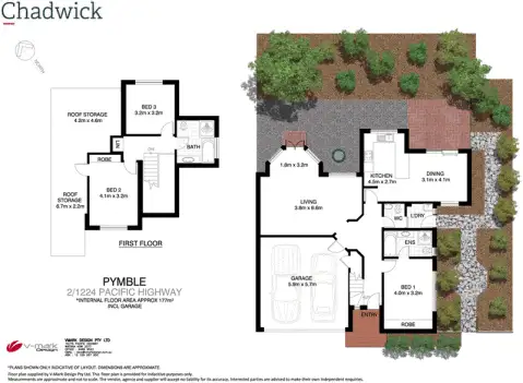Floorplan of Homely house listing, 2/1224 Pacific Highway, Pymble NSW 2073