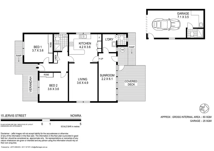 Floorplan of Homely house listing, 15 Jervis Street, Nowra NSW 2541