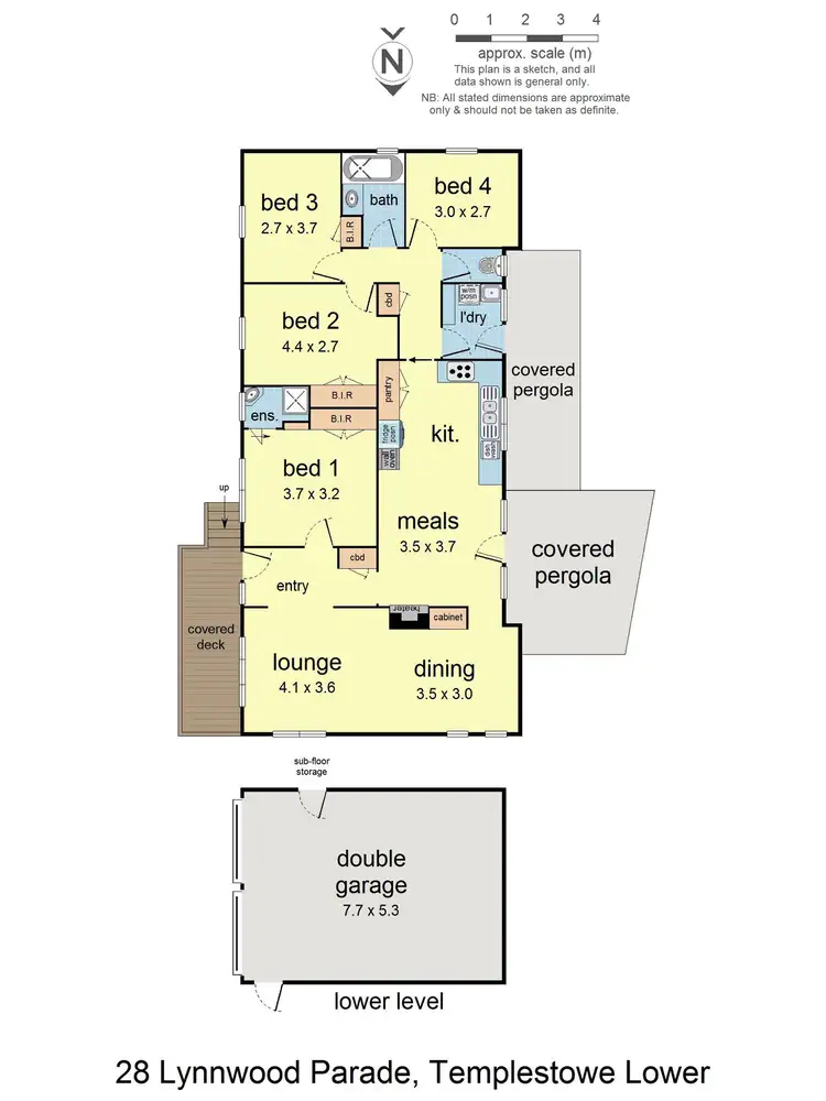 Floorplan of Homely house listing, 28 Lynnwood Parade, Templestowe Lower VIC 3107